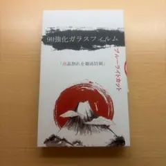 iPhone保護シート（9H強化ガラスフィルム）
