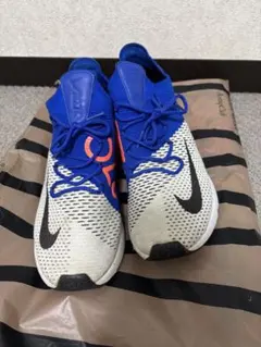 Nike ランニングスニーカーシューズ ホワイト/ブルー/オレンジ