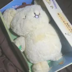 サンリオ☆ポムポムプリン動くおやすみぬいぐるみ☆すやすや寝言