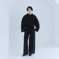 Searoomlynnウールmixルーズストレートパンツ未使用