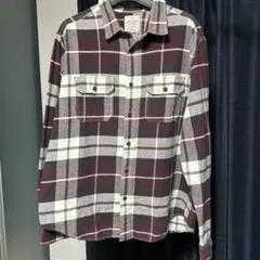 ネルシャツ アメリカンイーグル 赤 × 黒 × 白