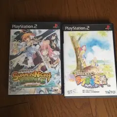 PS2ソフト サモンナイト、ラクガキ王国