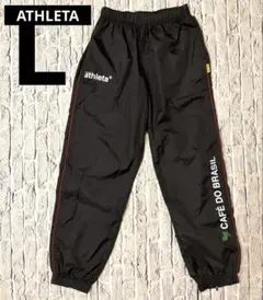 äthleta ATHLETA アスレタ　薄手　ピステパンツ ブラック　L