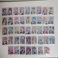 ホロライブ ウエハース Vol.3 メタリックプラカード 43枚セット
