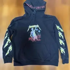 ニ*ク様 H&M Metallica フーディー パーカー 黒 XLのサムネイル