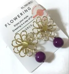 FLOWERING ピアス
