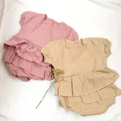 （sale）韓国子供服 チュチュロンパース