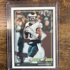 Jalen Hurts Topps 35th Anniversary Card