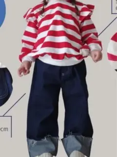 しまむら　ニーナとおかか　デニムパンツ