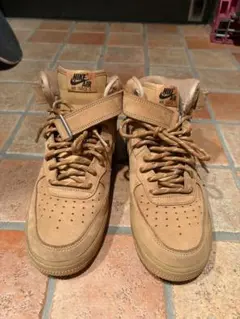 Nike Air Force 1 ブラウン ハイカット