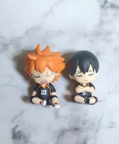 肩ズンFig. ハイキュー!! 烏野 日向+影山 2個セット ユニフォーム