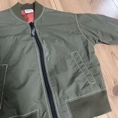 BREEZE MA-1ジャケット サイズ100 オリーブ