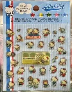 サンリオ ハローキティ ぷっくりシール ドロップジュエリーシール