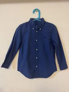 Ralph Lauren チェックボタンダウンシャツサイズ6（120㎝）