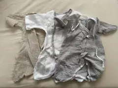 コンビ肌着50-60cm/綿100%/新品未使用