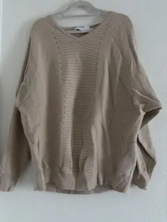 AZUL Vネックドルマンニット