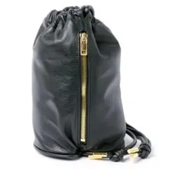 新品 sacai レザー 巾着 バッグ kinchaku leather サカイのサムネイル