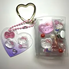 ミニシール帳　完成品　キーホルダー付きミニシール帳　サンリオ 11