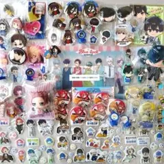 ブルーロック　103個　キャラクターグッズ　まとめ売り　缶バッチ　アクスタ