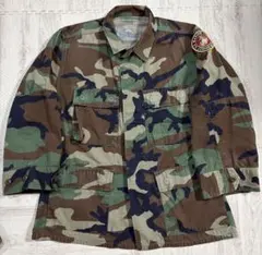00s アメリカ軍 USARMY ビンテージ 迷彩 長袖 シャツ ジャケット S