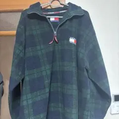 Tommy Hilfiger フリースジャケット ダークグリーン