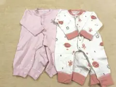 ロンパース 2着セット 60 おまけ付き