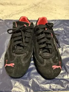 PUMA SPEEDCAT(スピードキャット) ブラック ピンク 23cm