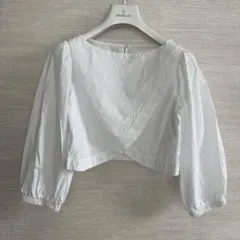 ZARA ホワイト ブラウス　164cm