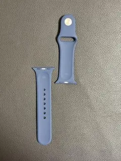 美品 純正 アップルウォッチ 41mm S/M スポーツバンド ストームブルー