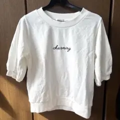 allamanda アラマンダ　Tシャツ　ホワイト　白色　Mサイズのサムネイル