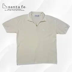 Santa Fe（サンタフェ）ハーフジップ半袖ポロシャツ　サイズ04：L〜LLのサムネイル