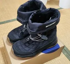 MITSUUMA 2way ブラック スノーブーツ LL(26.5 ～27.0)