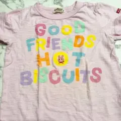 HOT BISCUITS 半袖Tシャツ ピンク 110 美品のサムネイル