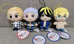 東京リベンジャーズ　マスコットぬいぐるみ　4種類