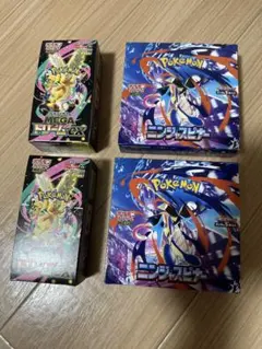 ポケモンカード ムニキスゼロ ニンジャスピナー メガドリーム 全4箱