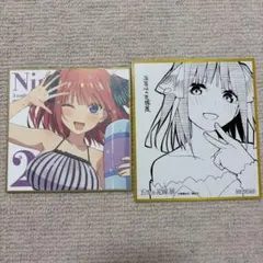 五等分の花嫁 中野三玖 ミニ色紙 - メルカリ