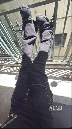 超希少 ifsixwasnine LGB レースアップフレアデニム size27のサムネイル