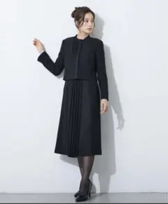 礼服　喪服　ジャケット　ワンピース　セット　冠婚葬祭のサムネイル