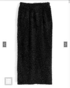 ラメシャギーナロースカート[ask06]