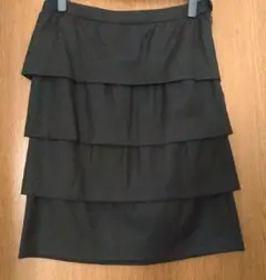 green label relaxing 黒タイトスカート