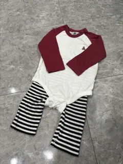 GAP petit main 80cm ロンパース　レギンス　ベビー　0歳　出産