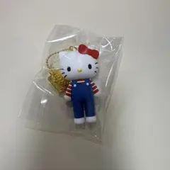 ハローキティ展　シークレットマスコットチャームA オーバーオール