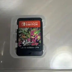 スプラトゥーン2 カートリッジと透明ケースのみ
