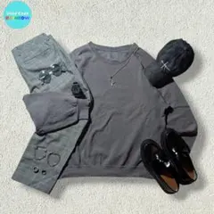 アメカジストリートコーデC-boy Style【No.66】グレー ワントーン