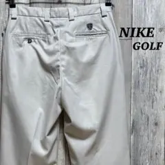 ナイキ　NIKE GOLF ライトグレー ツータックパンツ　31