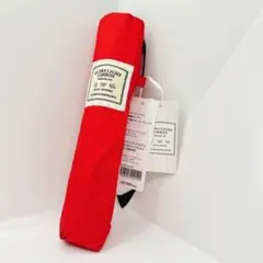 【新品未開封】わずか170g！極軽カーボン　折りたたみ傘 日傘兼用雨傘　レッド