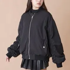 Lovetoxic リバーシブルボアMA1 ブラックM