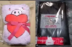 【非売品・ノベルティ】ドラッグストアーズ ブランケット＆エコバッグ 新品未使用