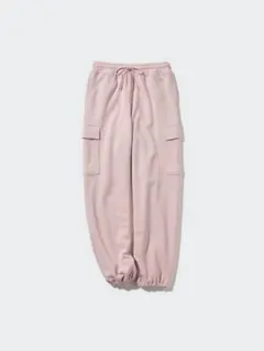 UNIQLO ユニクロ　スウェットカーゴパンツ　ピンク　Mサイズ