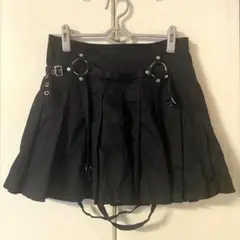 drug honey☆黒☆ブラック☆ミニスカート☆プリーツスカート☆シドベルトのサムネイル